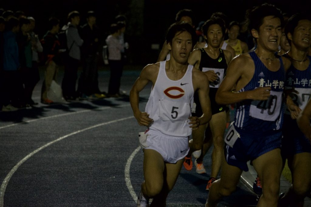 2016-10-23 日体大記録会 5000m 24組 00:13:50.79